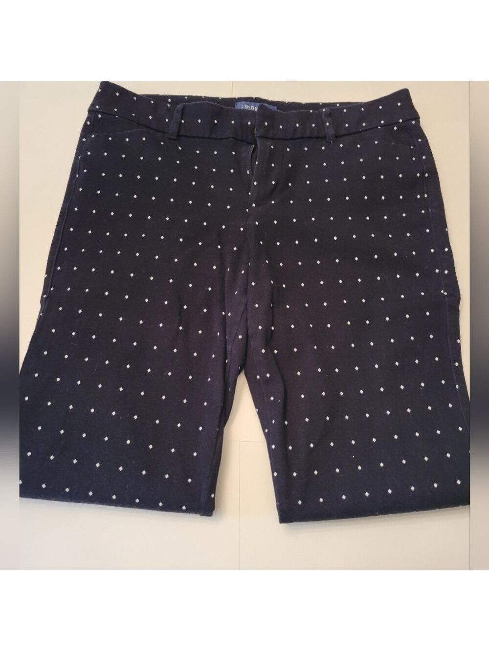 Old Navy Slacks Black Polka Dot Shorts Size 10